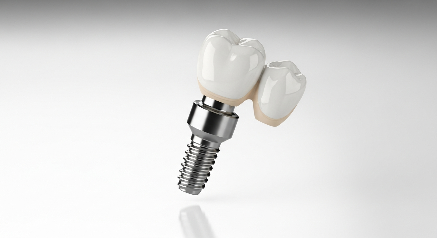 Implantes dentales titanio ceramica